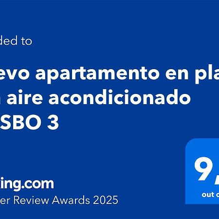 Nuevo Apartamento En Playa Con Aire Acondicionado Masbo 3 蒙科法尔 外观 照片